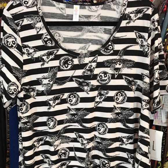 LuLaRoe Tops - LuLaRoe Disney nightmare before Christmas perfectT